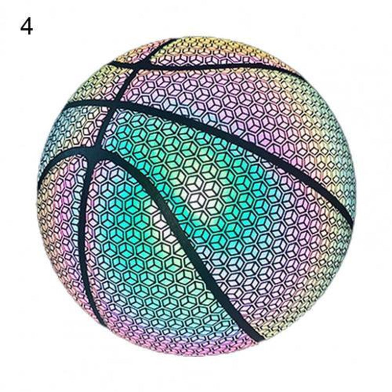 Holographic Glowing Basketball