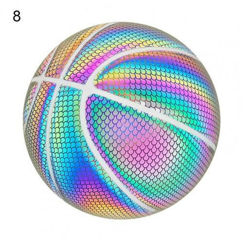Holographic Glowing Basketball