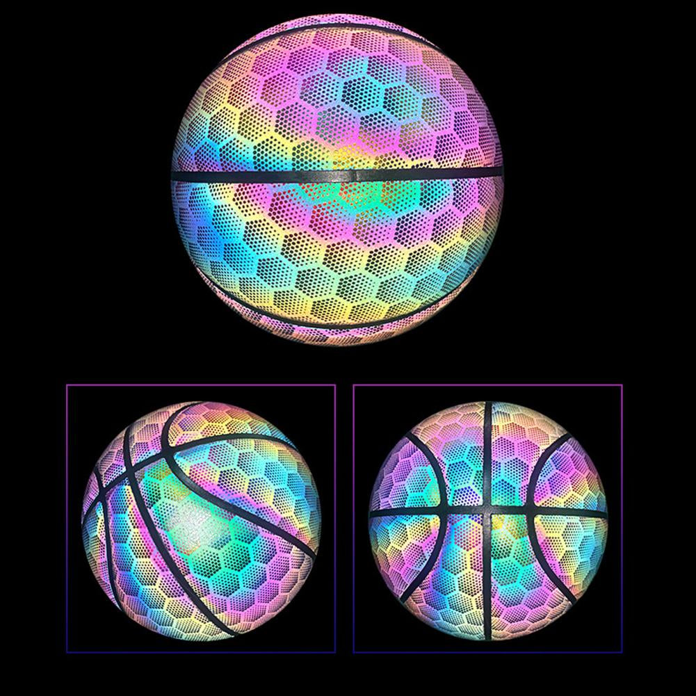 Holographic Glowing Basketball