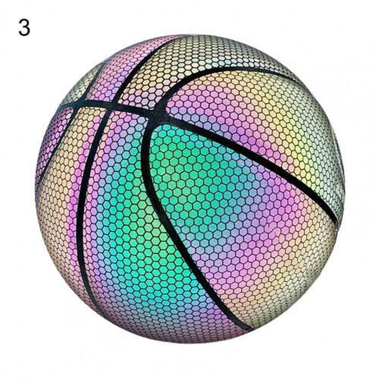 Holographic Glowing Basketball