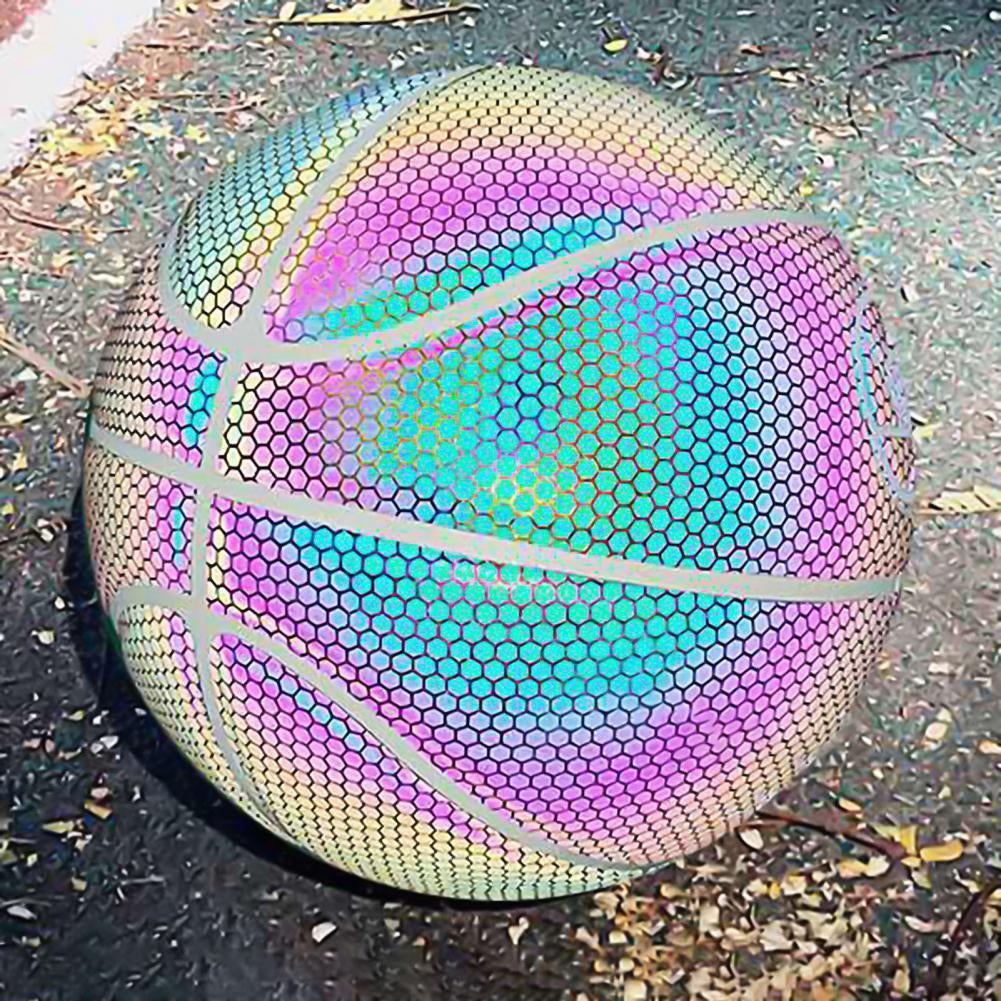 Holographic Glowing Basketball