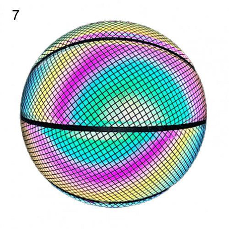 Holographic Glowing Basketball